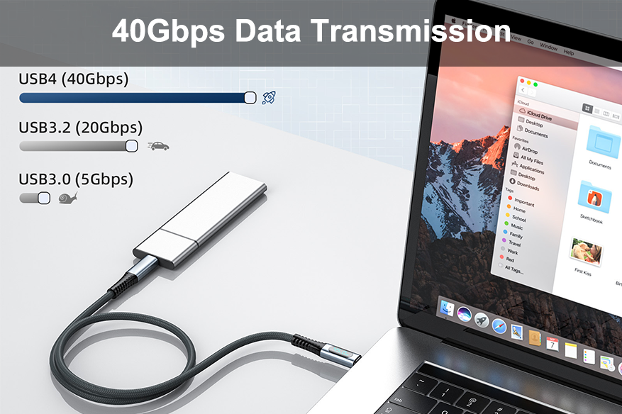 40Gbps Data Transfer&240w Charging