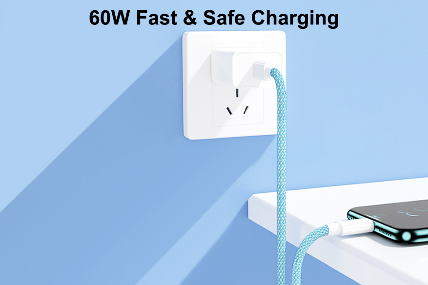 60W USB C to USB C Cable