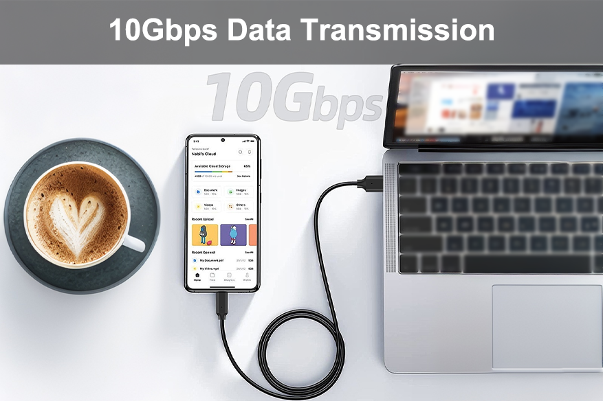 100W Fast Charging&10Gbps transfer