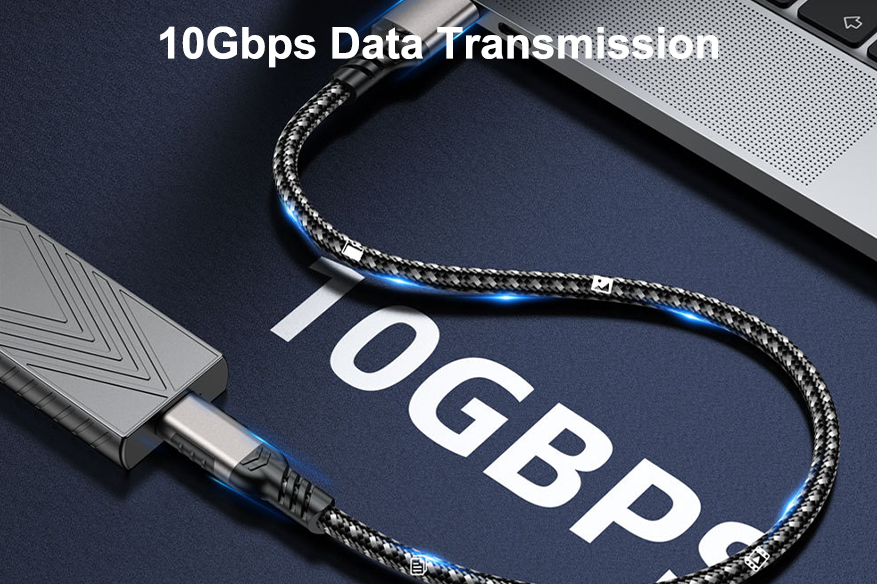 10Gbps Data Transfer &3A Fast Charging
