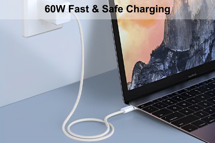 60W USB C to USB C Cable