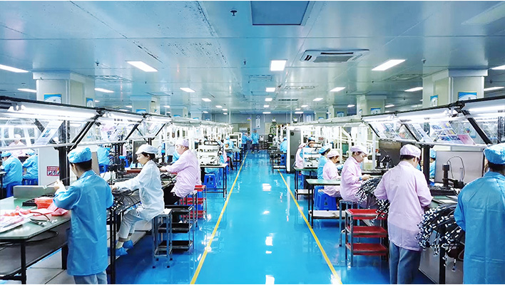Layout server high-speed line processing