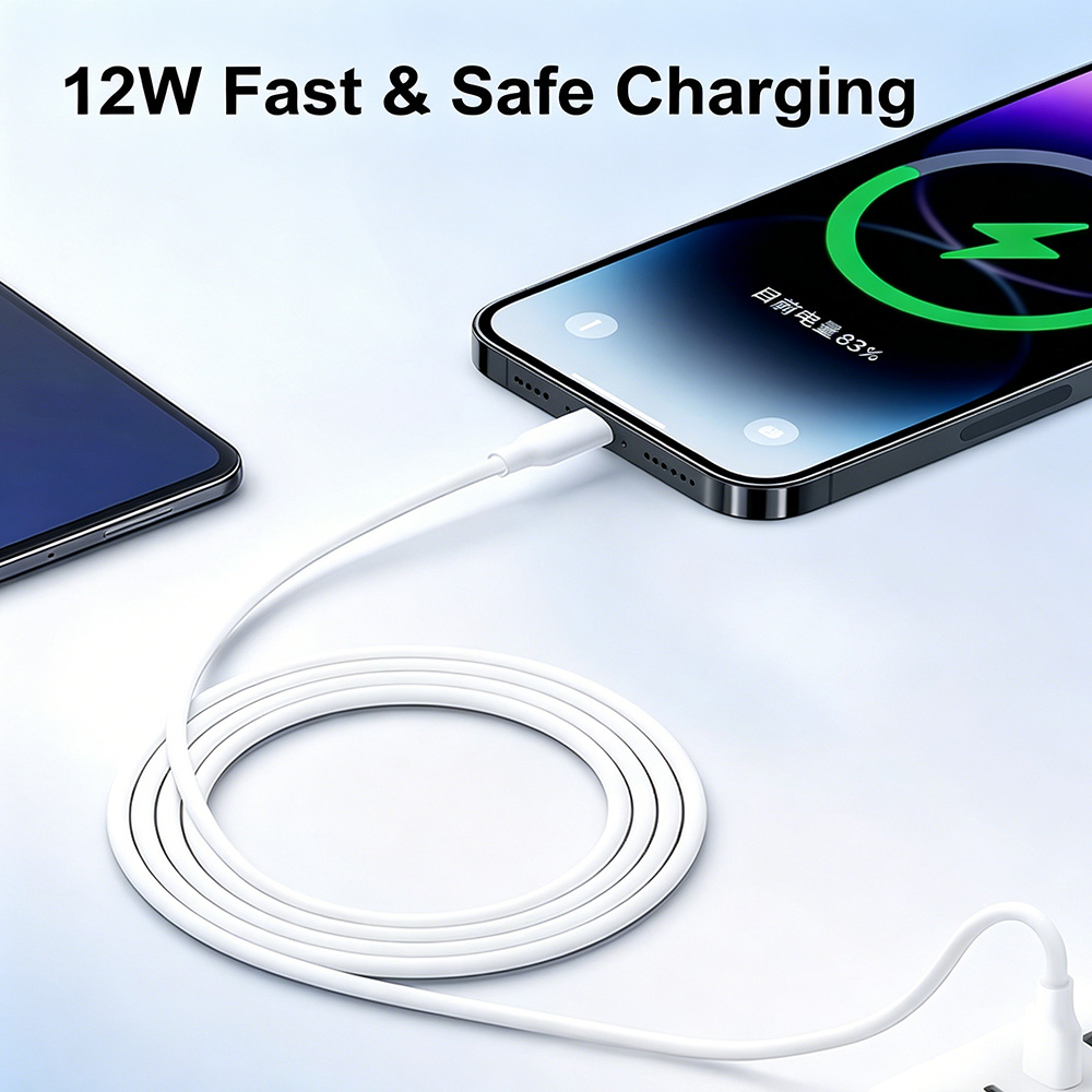12W USB2.0A to Lightning Cable