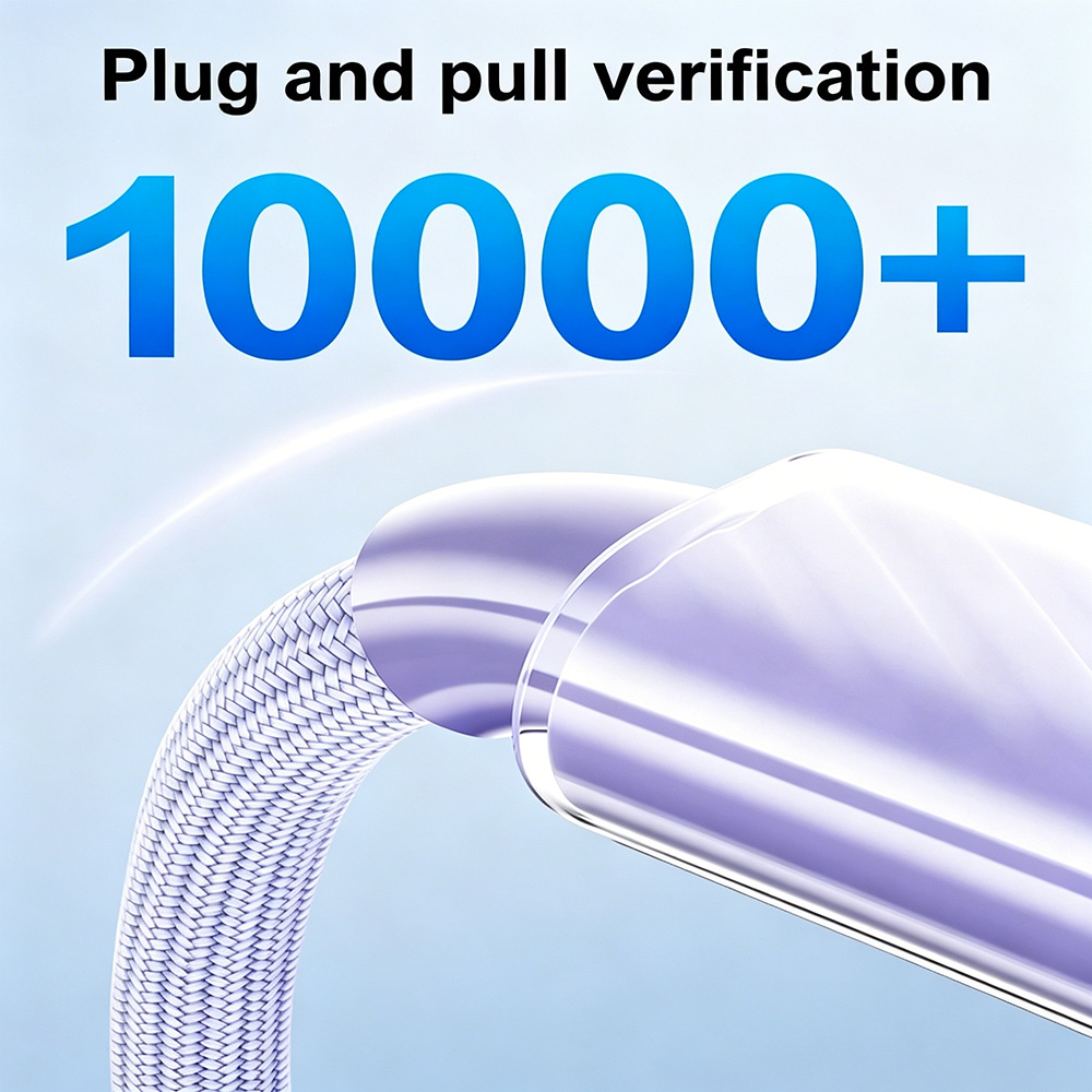 3A PD60W USB Type C to Type C Cable