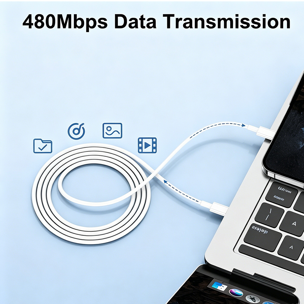 PD27W USB-C to Lightning Charging Cable  