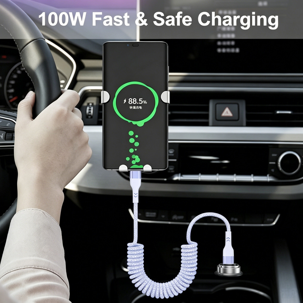 Spring 60W USB C Charger Cable