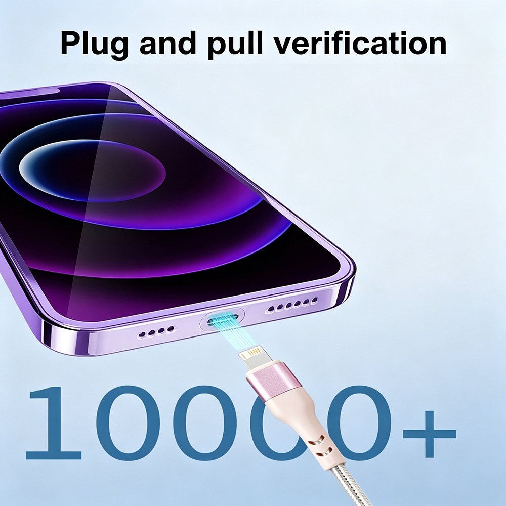 [MFi Certified] 12W USB A to Lightning Charger Cable  