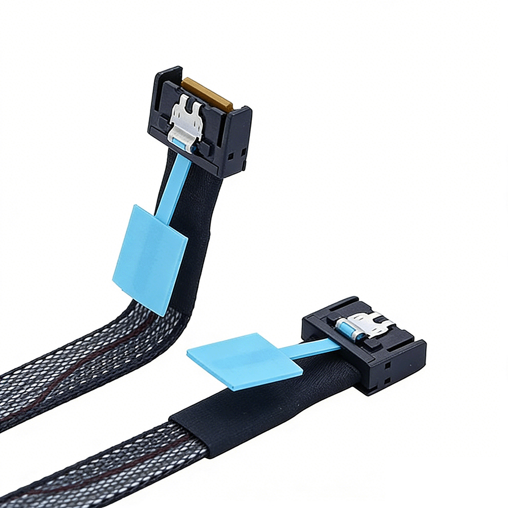 MCIO 4i  38Pin to MCIO 4i Cable  85 ohm
