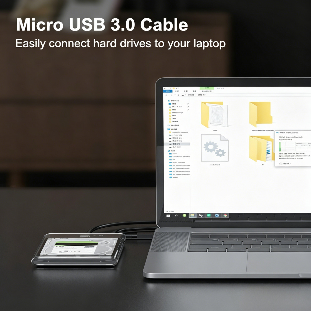  5Gbps USB 3.0 A Male to Micro B Cable 