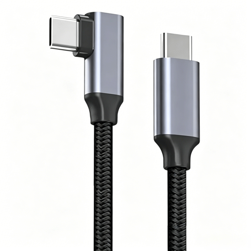 Right Angle USB4 Cable 240W 40Gbps 